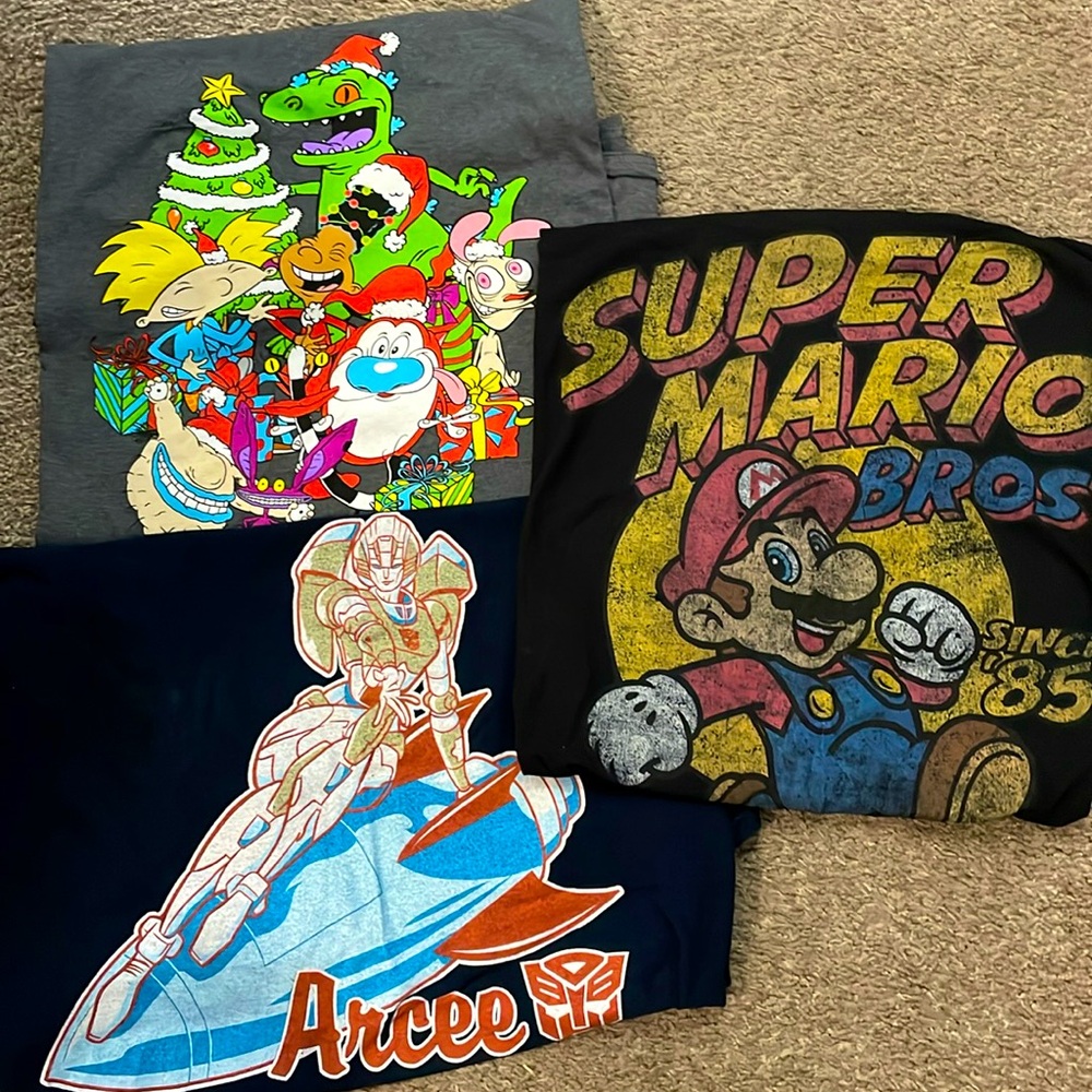 3XL T-shirt bundle (3 shirts)